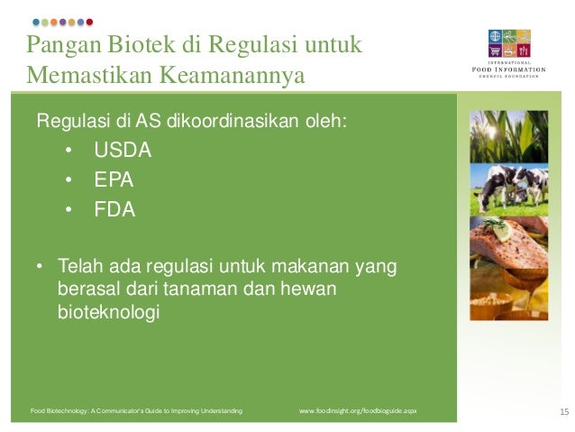 The Role Of Biotechnology In Our Food Supply Indonesian