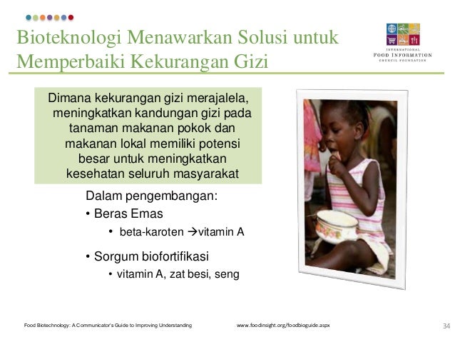 The Role of Biotechnology in our Food Supply (Indonesian)