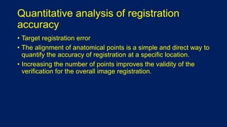 Image registraiton in Radiation Therapy | PPTX