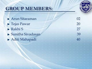 Arun Sitaraman      02
Tejas Pawar         20
Rakhi S             27
Sunitha Sivadasan   39
Aditi Mahapadi      40
 