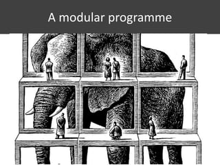 A modular programme
 