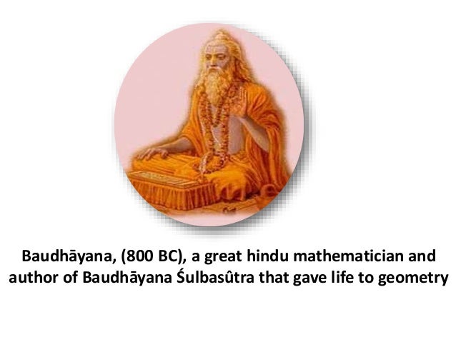 Apastamba Mathematician