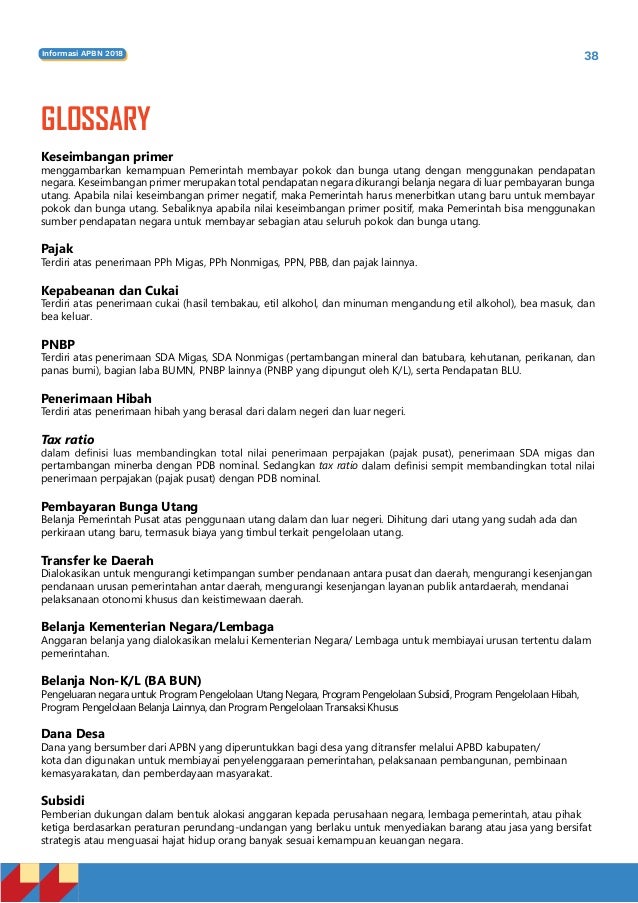 Final Informasi Apbn 2018