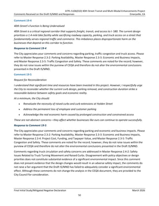 Negative Declaration Form 40th St. Multimodal Final Initial Study:Mitigated Negative Declaration.pdf