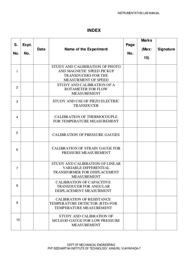 Final instrumentation lab manual