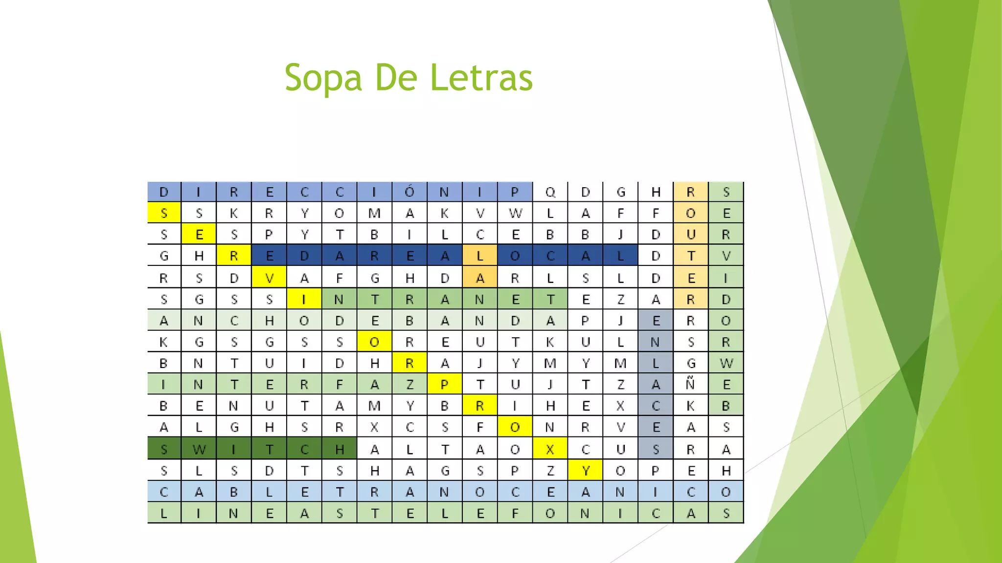 Sopa De Letras
 