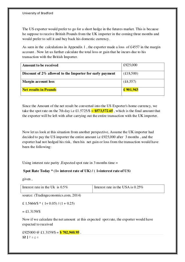 Foreign Exchange Markets Currency Futures - 