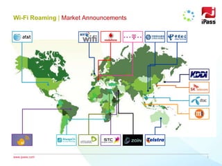 www.ipass.com 5
Wi-Fi Roaming | Market Announcements
 