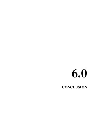 6.0
CONCLUSION
 