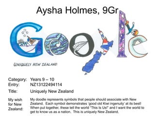 Aysha Holmes, 9Gr  