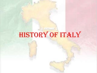 History of Italy
