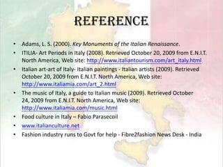 Social change - PopulationLow birth rate – Italy is well known as low birth rate, it is second low in western world. In early 21 century, it is only 1.23 children per woman. Catholic country should always have higher birth rate but the situation of Italy is odd.Reasons: ．Due to the social change, women tend to work rather than stay at home, they have no time to afford an extra  child.．Traditionally, Italian men do not spend much time at home, they are not willing to spend time to look after their new born babies, that’s why Italians are always be described as lazy and low sense of responsibility. ．Due to the social change, pension system develops better day by day, aging parents are less dependent to their children.