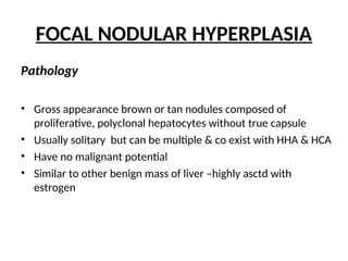 FInalized Pathology of Liver Tumors.ppt