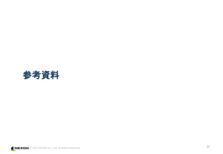 ? 2013 NEXON Co., Ltd. All Rights Reserved.
22
οY
 