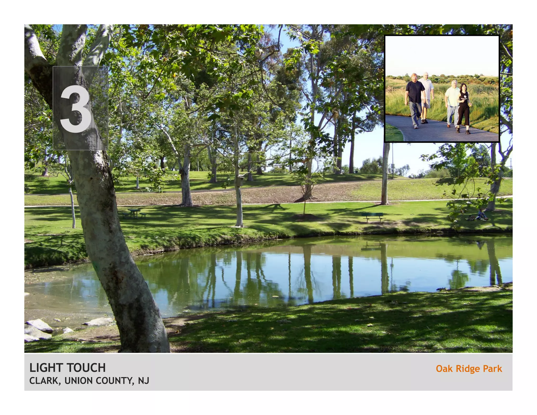 LIGHT TOUCH Oak Ridge Park
CLARK, UNION COUNTY, NJ
3
 