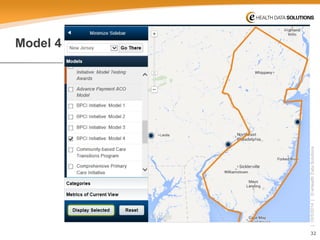 32 
| 10/5/2014 | © eHealth Data Solutions 
Model 4  