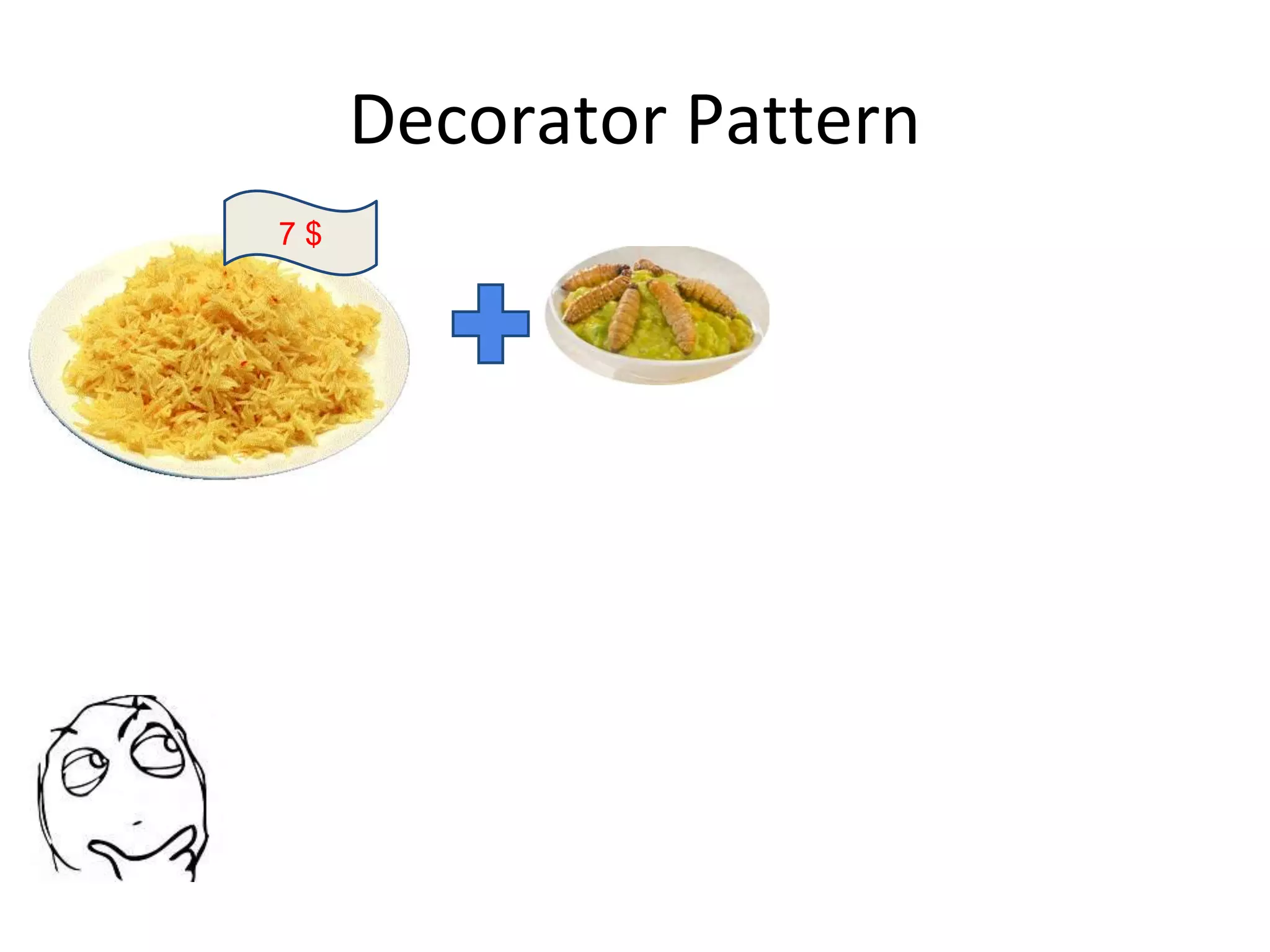 Decorator Pattern
7 $
 