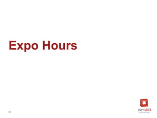 33
Expo Hours
 