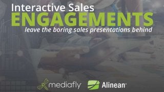 Webcast: Interactive B2B Sales Engagements: Leave the Boring Presentations Behind with Interactive Value-Based Sales Tools
