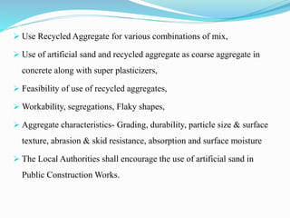 Fracture mechanics of CONCRETE CONTAINING recycled aggregate | PPT
