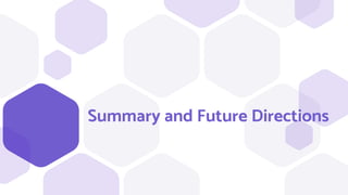 Summary and Future Directions
 