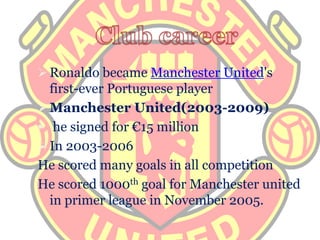 With team (( Manchester United & Real Madrid ))Individual