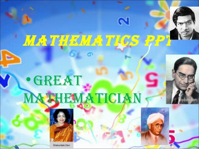 ppt of maths week