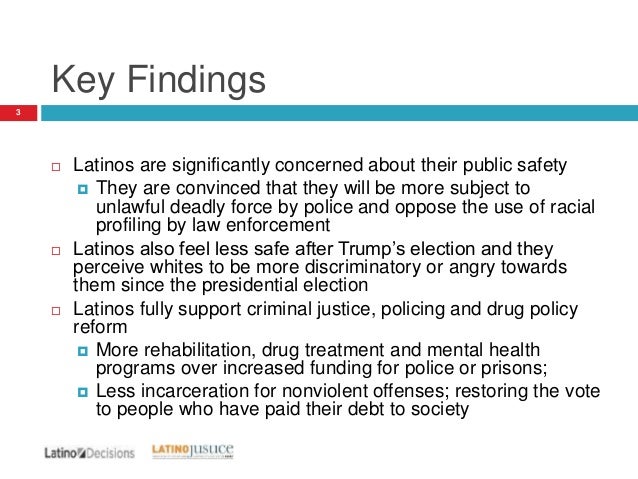 National Latinx Opinions on Criminal Justice Reform Slide 3