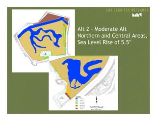 Alt 2 - Moderate Alt
Northern and Central Areas,
Sea Level Rise of 5.5’
 