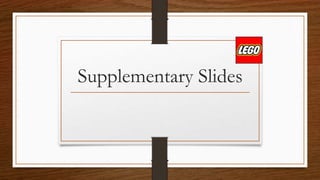 Supplementary Slides
 