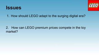 LEGO Case Analysis and Recommendations 