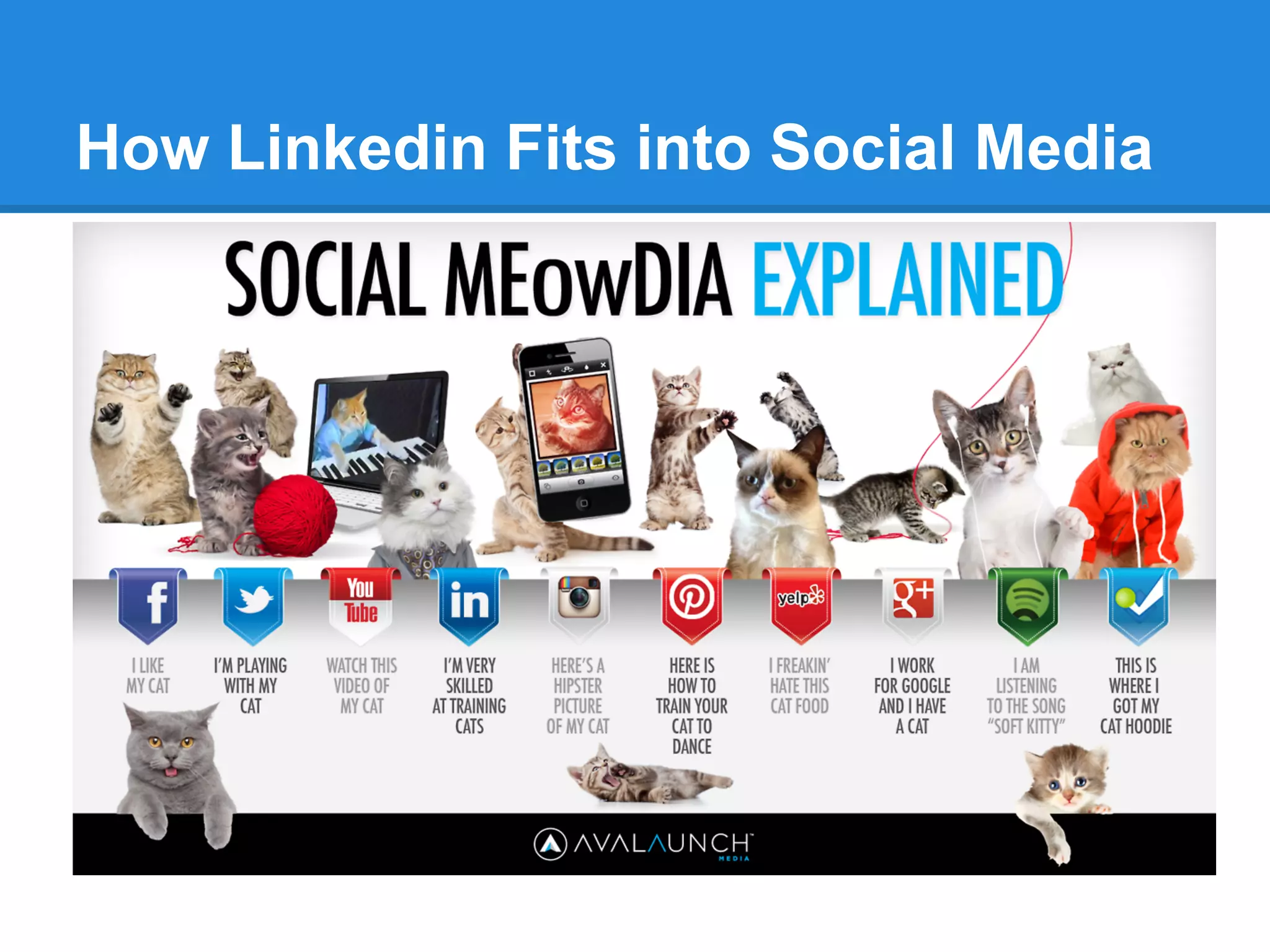 How Linkedin Fits into Social Media
 