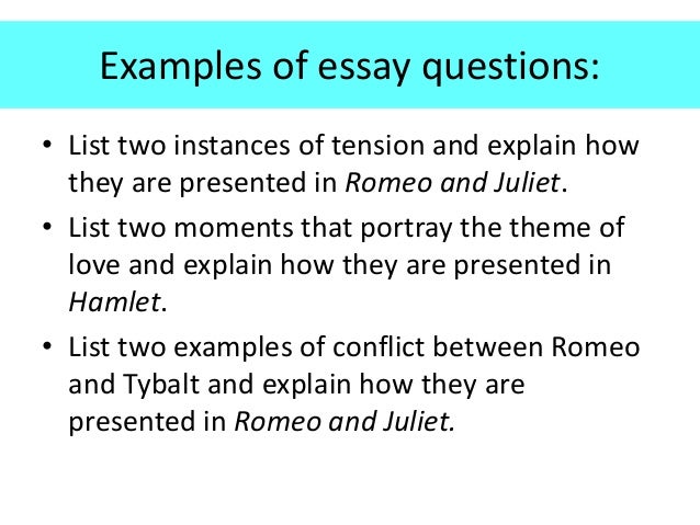 Conflict in romeo and juliet free essay