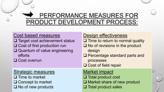 Measure Developmet Process product development process chapter 11 | PPTX