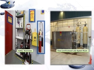 Safety Awareness

Clean and Enclosed Lube System Room

 