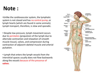 lymphatic system and lymph fluid | PPTX