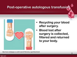 Blood transfusion | PDF