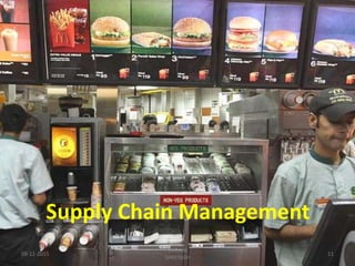 Supply Chain Management
09-11-2015
DARAIN
SHREYASH
11
 