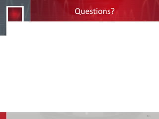 Questions?
42
 