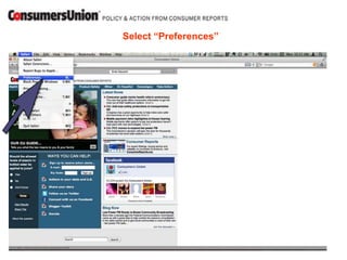 Select “Preferences”
 