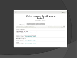 Final major project pitch