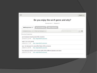 Final major project pitch