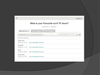 Final major project pitch