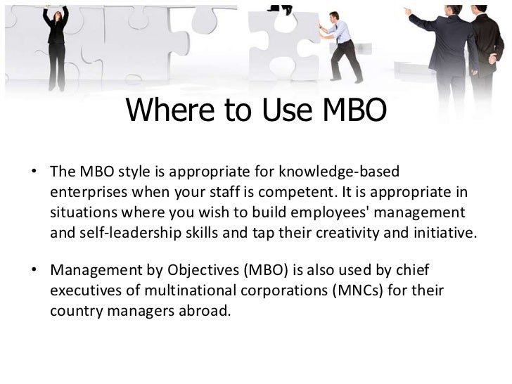 management by objectives