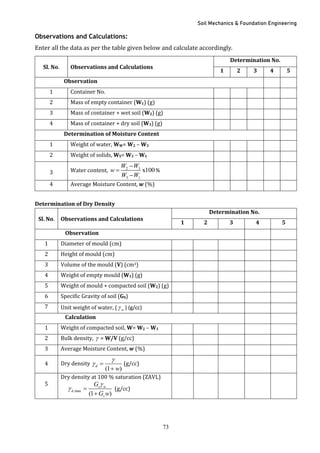 Laboratory Instruction Manual for Civil Engineers | PDF