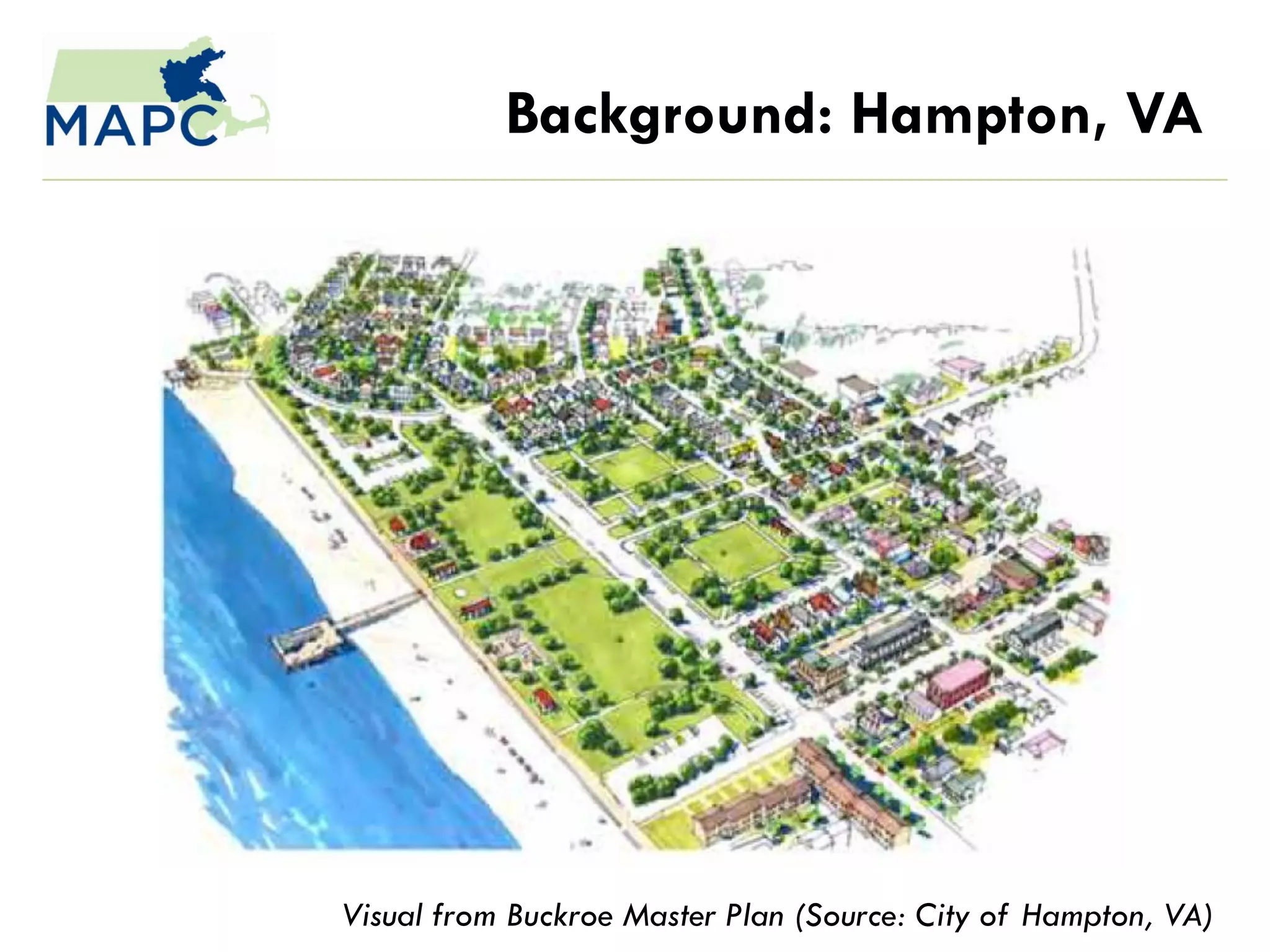 Background: Hampton, VA




Visual from Buckroe Master Plan (Source: City of Hampton, VA)
 