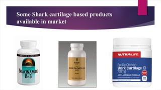 Some Shark cartilage based products
available in market
 