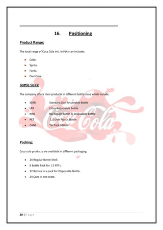 Marketing Objectives27