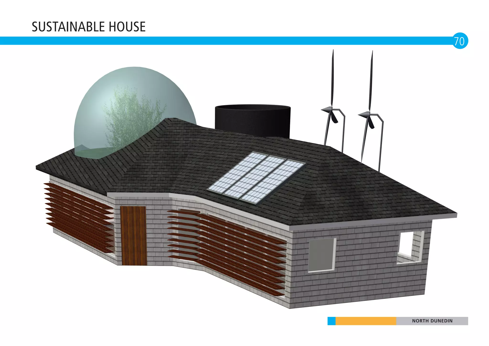 SUSTAINABLE HOUSE
                                    70




                    NORTH DUNEDIN
 