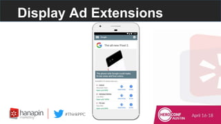 Display Ad Extensions
 
